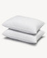 Фото #3 товара Signature Plush Allergy-Resistant Firm Density Side/Back Sleeper Down Alternative Pillow, King - Set of 2