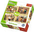 Фото #1 товара Trefl Puzzle 4w1 Rodzina Treflików - Przygotowania do balu