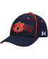 Big Boys Navy Auburn Tigers Blitzing Accent Performance Adjustable Hat