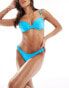 Boux Avenue aruba balconette bikini top in turquoise