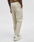 Men's Pull-On Pants, Created for Macy's темный экрю, XL - фото #2