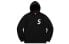Фото #1 товара Supreme SS20 Week 1 S Logo Hooded Sweatshirt 刺绣字母连帽衫卫衣 男女同款 黑色 / Худи Supreme SS20 Week SUP-SS20-3