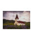 Фото #1 товара Danny Head White Church Canvas Art - 20" x 25"