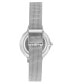 Women's Quartz Silver-Tone Stainless Steel Mesh Band Watch, 31mm