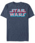 Фото #1 товара Star Wars Men's Classic 3D Dot Title Logo Short Sleeve T-Shirt