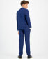 ფოტო #2 პროდუქტის Big Boys Silver Slim Fit Stretch Suit Jacket