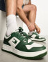 Фото #1 товара Tommy Jeans premium basket trainers in green