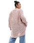 Фото #4 товара Yours crochet jumper in light pink