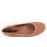 Фото #8 товара Softwalk Sonoma S1862-750 Womens Brown Wide Leather Ballet Flats Shoes