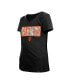 ფოტო #3 პროდუქტის Big Girls Black San Francisco Giants Flip Sequin Team V-Neck T-shirt