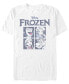 Фото #1 товара Disney Men's Frozen Group Box Up, Short Sleeve T-Shirt