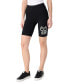 ფოტო #1 პროდუქტის Women's Embellished Biker Shorts