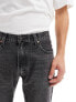 Levi's 555 '96 relaxed straight fit jeans in dark grey wash