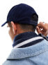 Tommy Hilfiger monotype corduroy cap in space blue