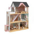 Фото #1 товара EUREKAKIDS Wooden dollhouse with elevator