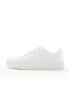 Фото #2 товара ASOS DESIGN plimsoll trainers in white