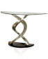 Фото #1 товара Marisa Glass Top Console Table