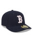 Фото #3 товара Men's Navy Boston Red Sox 2024 Mother's Day Low Profile 59FIFTY Fitted Hat