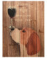 Фото #1 товара 'Dog Au Vin Beagle' Arte De Legno Digital Print on Solid Wood Wall Art - 24" x 18"