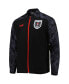 ფოტო #3 პროდუქტის Men's Black Austria National Team Pre-Match Raglan Full-Zip Training Jacket