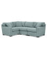 Фото #13 товара Radley Fabric 4-Pc. Sectional Sofa with Corner Piece, Created for Macy's