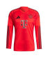 Фото #3 товара Men's Red Bayern Munich 2024/25 Home Replica Long Sleeve Blank Jersey