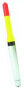 Little Joe Weighted Pole Float, 7", Fluorescent Orange/Yellow/White - фото #1