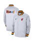 Фото #4 товара Куртка Nike мужская бело-черная Miami Heat 2022/23 City Edition Showtime Thermaflex Full-Zip