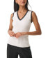 Фото #4 товара Women's Lace-Trim Sweater Tank Top