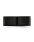 ფოტო #2 პროდუქტის Stainless Steel Polished Black IP-plated 8mm Flat Band Ring