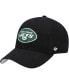 Фото #2 товара Little Boys and Girls Black New York Jets Basic Team MVP Adjustable Hat