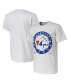 Фото #2 товара Men's NBA x Naturel White Philadelphia 76ers No Caller ID T-shirt