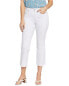 Фото #1 товара Nydj Petite Marilyn Optic White Ankle Jean Women's