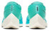 Фото #5 товара Кроссовки Nike ZoomX Vaporfly Next% 2 женские сниженные с нескользящей подошвой голубого и зеленого цвета