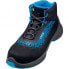 Фото #1 товара Ботинки безопасности UVEX Arbeitsschutz 68330 - Унисекс - Взрослые - черные - синие - ESD - S2 - SRC - Застежка на шнурке