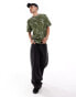 Фото #2 товара Aape By A Bathing Ape short sleeve t-shirt in green camo