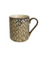 Фото #5 товара Mosaic 6-Pc. Gold Plated Mugs