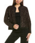 Фото #1 товара Kobi Halperin Penelope Sequin Bomber Jacket Women's