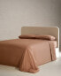 Фото #2 товара (300 thread count) cotton percale fitted sheet