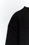 Фото #12 товара Мягкий свитер с декоративной строчкой спереди ZARA