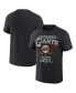Фото #2 товара Men's Darius Rucker Collection by Black San Francisco Giants Beach Splatter T-shirt
