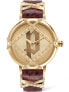 Фото #1 товара Женские наручные часы с коричневым кожаным ремешком Police PL16068BSG.22 Rila ladies 34mm 3ATM