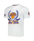 Men's and Women's White New York Knicks Heritage Crest T-shirt