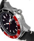 ფოტო #2 პროდუქტის Dive Pro 200 Black or Brown Genuine Leather Band Watch, 51mm