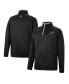 Фото #1 товара Men's Black Purdue Boilermakers Rebound Quarter-Snap Jacket