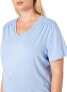 Топ Karen Neuburger Pajama Lounge Short Sleeve - фото #2