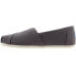 Фото #4 товара TOMS Alpargata Slip On Womens Size 5.5 B Flats Casual 001001B07-GREY