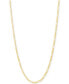 Figaro Link Chain 18" Necklace (2-3/8mm) in 10k Gold