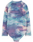 Фото #9 товара Toddler 1-Piece Tie-Dye Swimsuit 2T