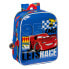 Child bag Cars Race ready Blue 22 x 27 x 10 cm